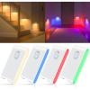 imageWILLED Motion Sensor Lights IndoorRGB ampamp Warm White Motion Sensor Night LightWireless Color Changing Stair Lights Indoor for Kids RoomStairBathroomHallwayKitchenBedroomClosetCabinet 8PCWhite